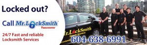 Locked out - Mr Locksmith East Vancouver