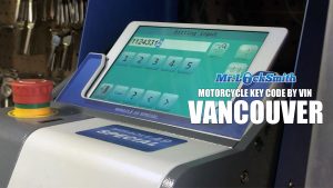Motorcycle key code service in Vancouver