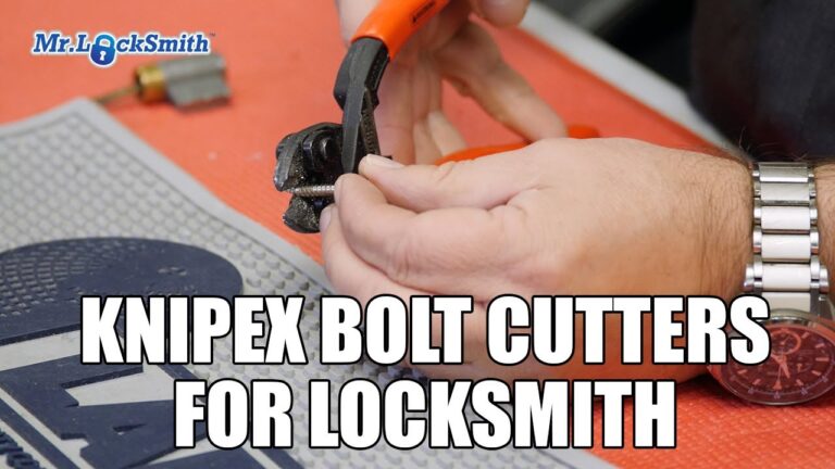 Knipex Bolt Cutters For Locksmith | Mr. Locksmith East Vancouver