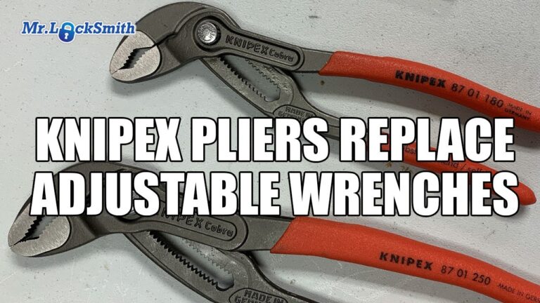 Knipex Pliers Replace Adjustable Wrenches Mr. Locksmith East Vancouver