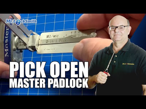 Pick Open Master Padlock with Lishi Tool | Mr. Locksmith East Vancouver