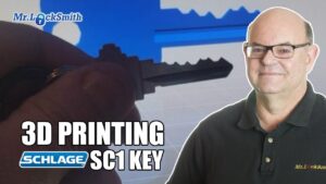 3D Printing Schlage SC1 Key East Vancouver BC